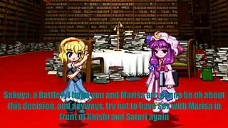 marisa and reimu go wild fucking in touhou parody 😈💦 fun overload!