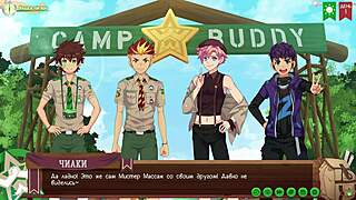 game camp friends path 2 ep 72 epilogue hits different with russian voiceover 😍😂