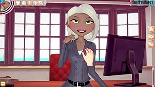 Hey, check out Mirage from The Incredibles giving that epic blowjob with her huge oppai tits in full 3D anime fantasy!