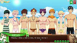 game friends play volleyball with taiga in camp path 2 part 9 russian voiceover