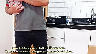 janitor loses control and explodes inside the moaning young wet pussy rider