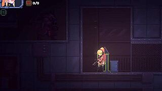 Zetria Ep1 H-Gamer Takes Monster Dick Experiment for Science in Action Platformer