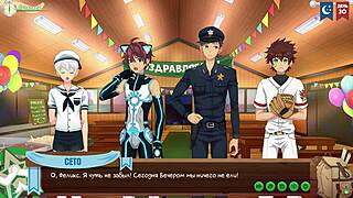 Intense yaoi cosplay pounding