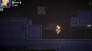 Zetria Ep1 H-Gamer Takes Monster Dick Experiment for Science in Action Platformer