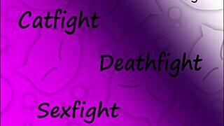 pandoracatfight anime comics feature intense catfight wrestling clashes