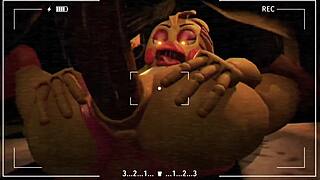 Robots ravage Star Wars twins in wild gangbang creampie blowjob riding compilation