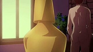 i can't get enough of those white hair anime girls with massive tits