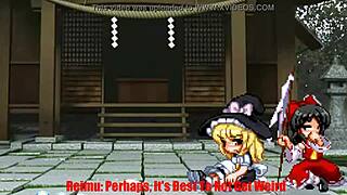 marisa and reimu go wild fucking in touhou parody 😈💦 fun overload!