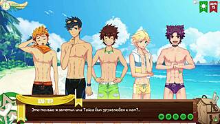 Game Friends Camp Episode 11 Swimming Lessons Namumi Beckons Russian Voice