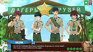 oh man 😏 game friends camp ep 38 gets steamy with sexy panties... russian voiceover vibes!