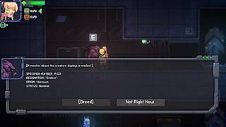 Zetria Ep1 H-Gamer Takes Monster Dick Experiment for Science in Action Platformer