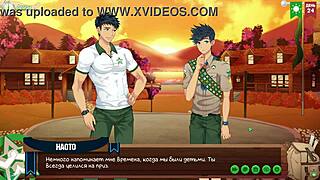 i can't believe the canteen scene in game friends camp ep 46 got so steamy russian voiceover 18+