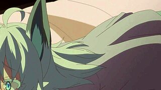 i can't get enough of those white hair anime girls with massive tits