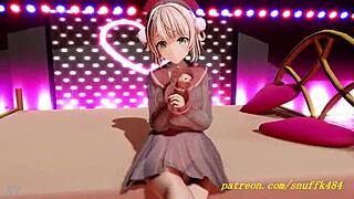 Novr MMD UI Dance Sways with Hypnotic 3D Hololive Hentai Allure