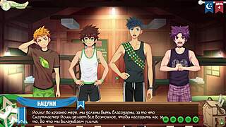 friends camp episode 4 yaoi return with russian voice fun