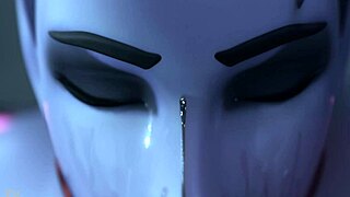 widowmaker owns that deepthroat bdsm femdom style 😩🔥