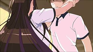 Chino begs for college cum fucking in anime hentai from xxxhentaixxx, take her hard now