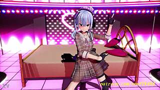 wanna see suisei mmd dance turn into vr180 3d hentai action?