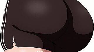 little horny dude trains hard for that special creampie moment in hentai