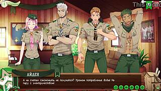 friends camp way 2 ep 33 camp situation heats up yaoi game