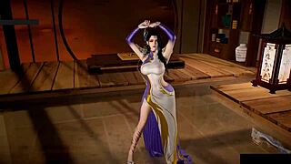 Digital priestess with holy bounce gets her fat ass and big tits slammed by monster bbc in 3d hentai animation doggystyle creampie