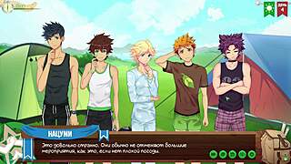 friends camp episode 4 yaoi return with russian voice fun