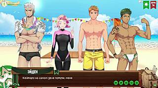 game friends hit the camp for episode 16 fashion show with russian voices