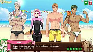 game friends hit the camp for episode 16 fashion show with russian voices