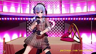 wanna see suisei mmd dance turn into vr180 3d hentai action?