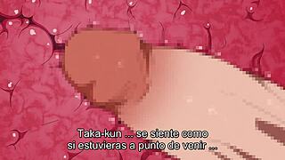 little horny dude trains hard for that special creampie moment in hentai