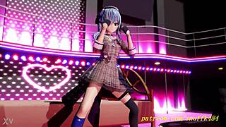 wanna see suisei mmd dance turn into vr180 3d hentai action?