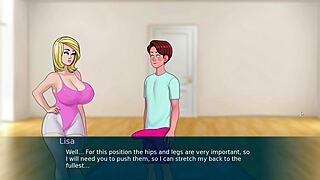 Nuns deliver deep blowjobs in sexnote yoga big ass tits game animation scene