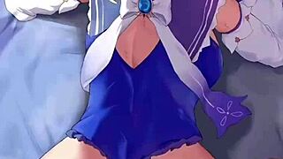 hentai babe spreads ass for deep anal assfucking penetration in steamy scene