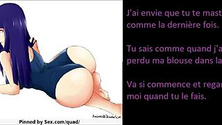 Joi French Hinata Hyuga Commands Your Cock Stroke in Naruto Hentai