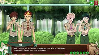 game friends hit camp way 2 episode 31... dnd adventure with russian voiceover turns steamy