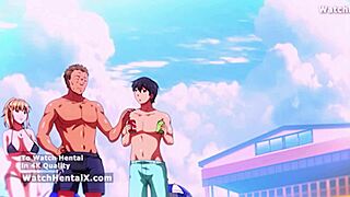 Anime Hentai Hot Wife Fucks Bull Doggystyle Creampie