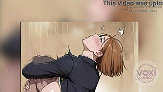 nobara kugisaki's tight ass takes bbc anal training 💦🍑🔥