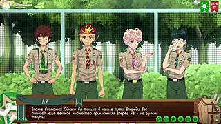 game friends hit camp way 2 episode 31... dnd adventure with russian voiceover turns steamy