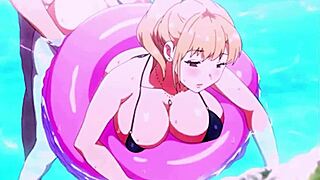 Anime Hentai Hot Wife Fucks Bull Doggystyle Creampie