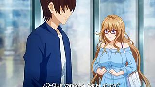 craving mama katsu milf's big ass tits bouncing in steamy hentai chapter one?