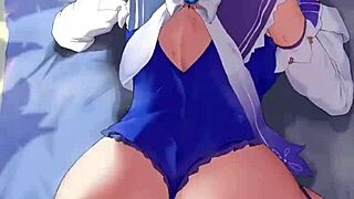 hentai babe spreads ass for deep anal assfucking penetration in steamy scene