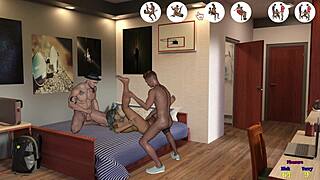 Threesome Pounds Kinkmaker's Hooker Hard!