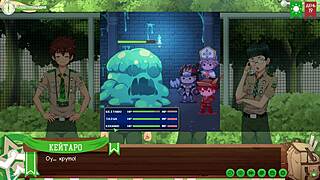 game friends hit camp way 2 episode 31... dnd adventure with russian voiceover turns steamy