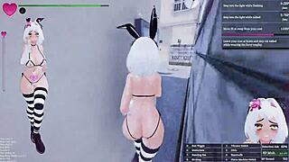 manaka's sfm run flashes her toys publicly on modded streets