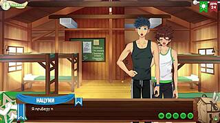 yo keitaro, your sword art online game friend needs this camp ep 43 care?? deep fucking with russian voiceover yaoi hentai