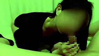 her cute ass touches while she gives closeup blowjob then rides cock hard