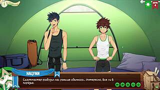 friends camp episode 4 yaoi return with russian voice fun