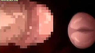 hentai step sis squeezes cock between her huge tits hard