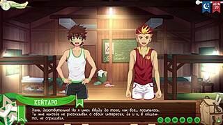 Game Friends Camp Way 2 Episode 38 Taiga Shower Sex with Buddies Russian Voiceover
