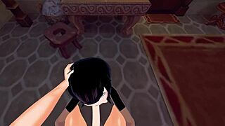 Pov Hotel Transylvania: Mavis Doggystyle Ride Ends in Creampie Pussy Fill